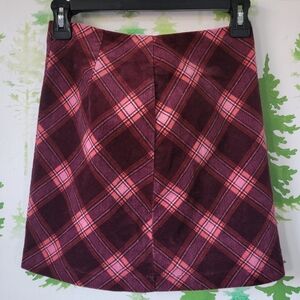 Plaid Forever 21 Mini Skirt.